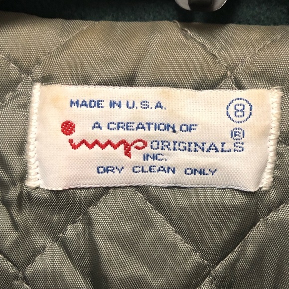 A Creation of IMP Originals Inc. Vintage Wool Overcoat with Hood - Picture 6 of 16